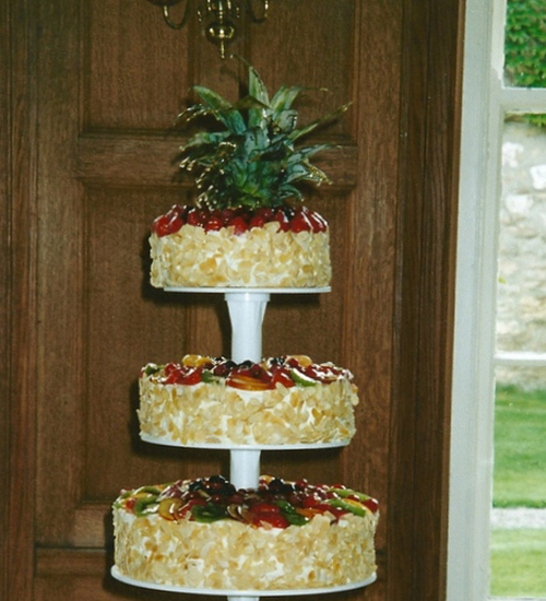 Fresh Cream wedding cake