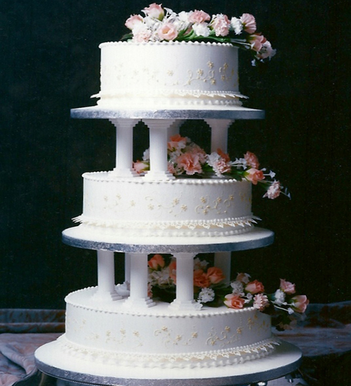 Royal Iced Wedding Cake